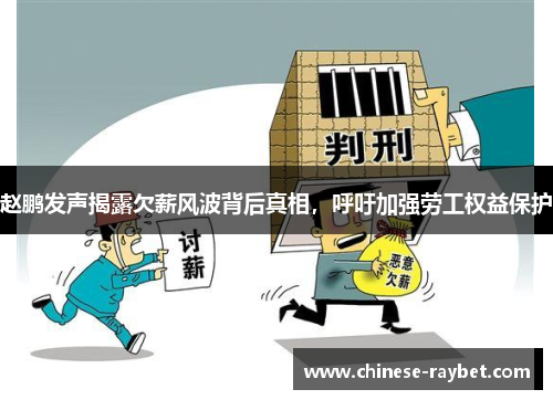 赵鹏发声揭露欠薪风波背后真相,呼吁加强劳工权益保护 赵鹏发声揭露欠薪风波背后真相,呼吁加强劳工权益保护